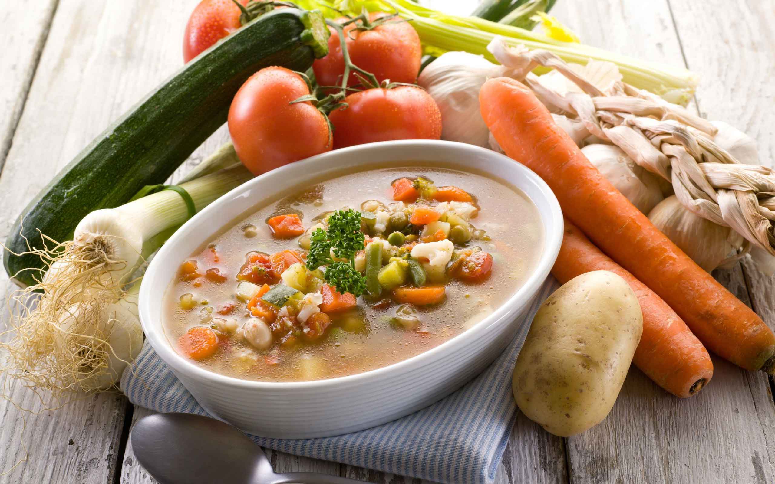 Суп з овочами